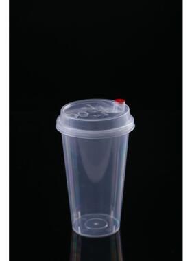 注塑杯700ml90口径冷、热饮杯冷饮食品级