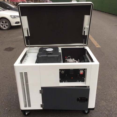 实惠8KVA柴油发电机 单缸可遥控小型发电机TO9800ET-J大功率