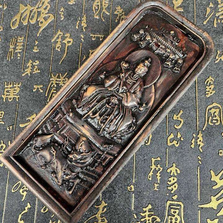 枣木令牌仿古做旧九天应元浮雕五雷枣木令牌