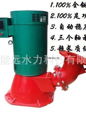 5kw励磁斜击式小型水利发电机微型水流发电机小型水轮机