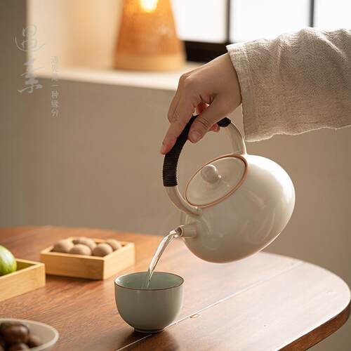 围煮煮茶罐罐茶壶烤炉奶古罐复茶壶电陶炉茶器具烤火炉煮茶壶zch-