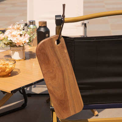 相思木木制水果板寿司板日式面包披萨托盘手柄小砧板切菜板实木