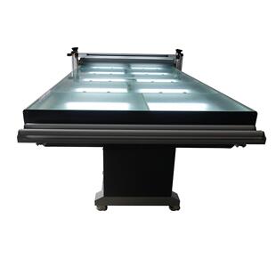 8feet带加热LED灯玻璃广告平板冷裱覆板机flatbedapplicator