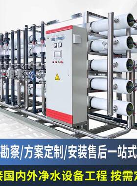 工业用纯水软化水设备ro反渗透水处理设备EDI去离子纯水机净水器