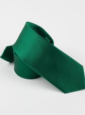 男UNI7999时领尚dk带领保安男士上班新郎商务黑色正装服饰表演头