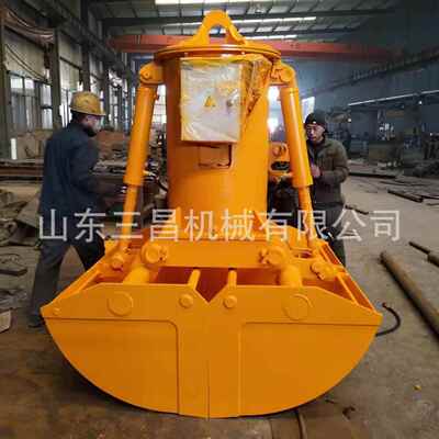 方贝型斗挖机贝壳斗挖机液压式旋转斗挖机前属具