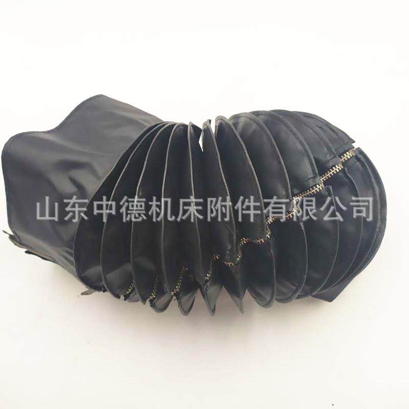丝杠升降机防尘罩圆筒缝制拉链防护罩丝杆防尘罩光轴活塞形防尘罩