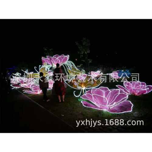 景区公园街道广场花灯彩灯灯组亮化工程 春节元宵装饰灯笼灯会
