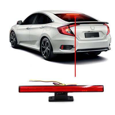 通用高位刹车灯第三刹车灯改装行车灯刹车转向流光功能32.5CM