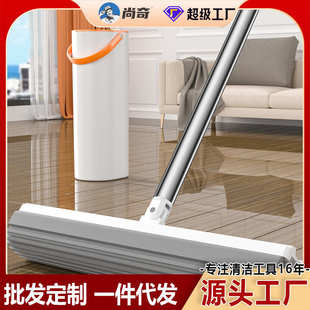海绵拖把桶免手洗家用干湿两用拖地神器吸水大胶棉拖把一拖净墩布