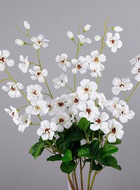 品质仿真花绢丝凌霄花长枝垂吊樱花餐桌装饰婚礼摄影布置花艺