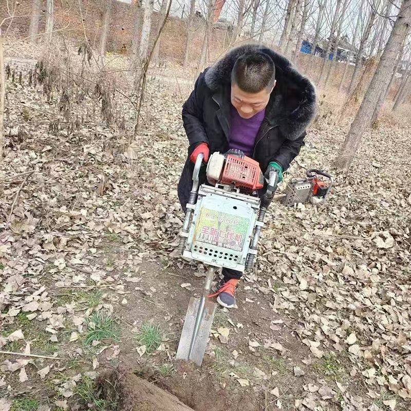 苗URH圃林小型挖树机 现货绿化园园林白杨树树铲机头植挖树机