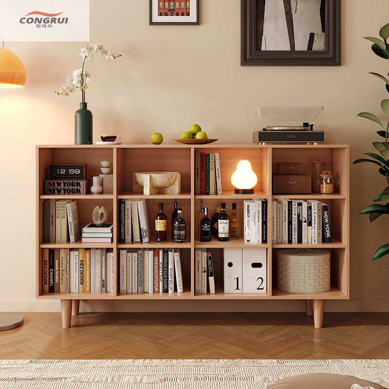 置物架落地儿童书架书柜家用客厅矮收纳柜子储物柜小型分层格子柜,住宅家具,书架,淘宝优惠券,粉丝福利购,淘宝优惠卷