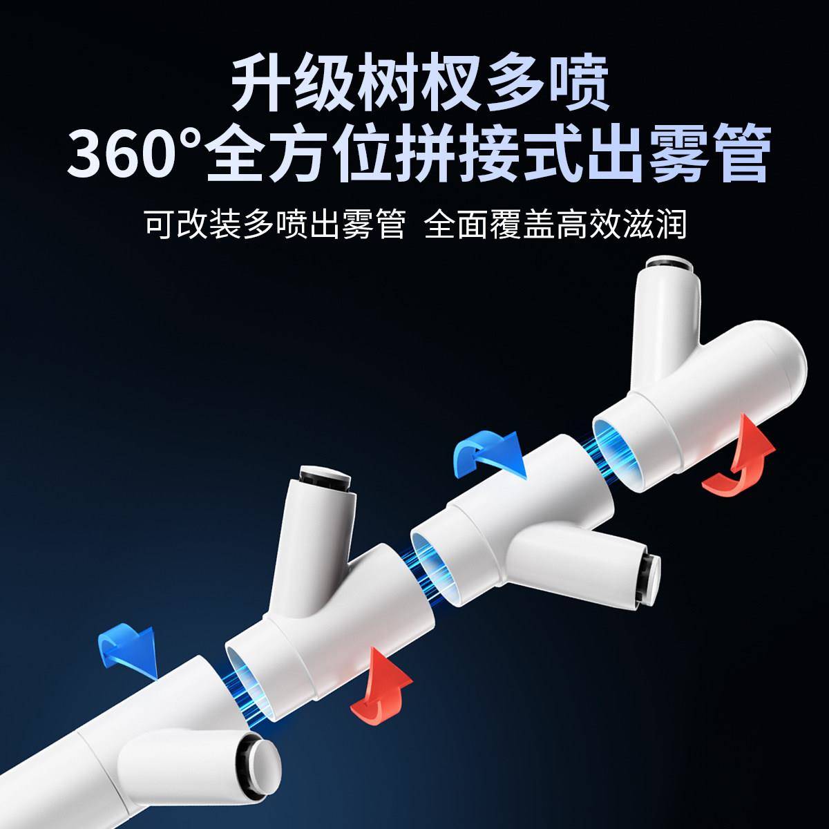浩工业加湿器雾大雾化量孕商用室HQ-JS953内家用妇婴儿卧室静音空