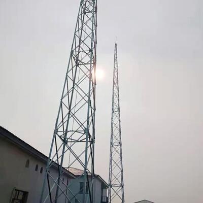 GFW避雷塔GFL四柱角钢避雷塔防雷塔GJT三柱圆钢避雷针塔避雷线塔