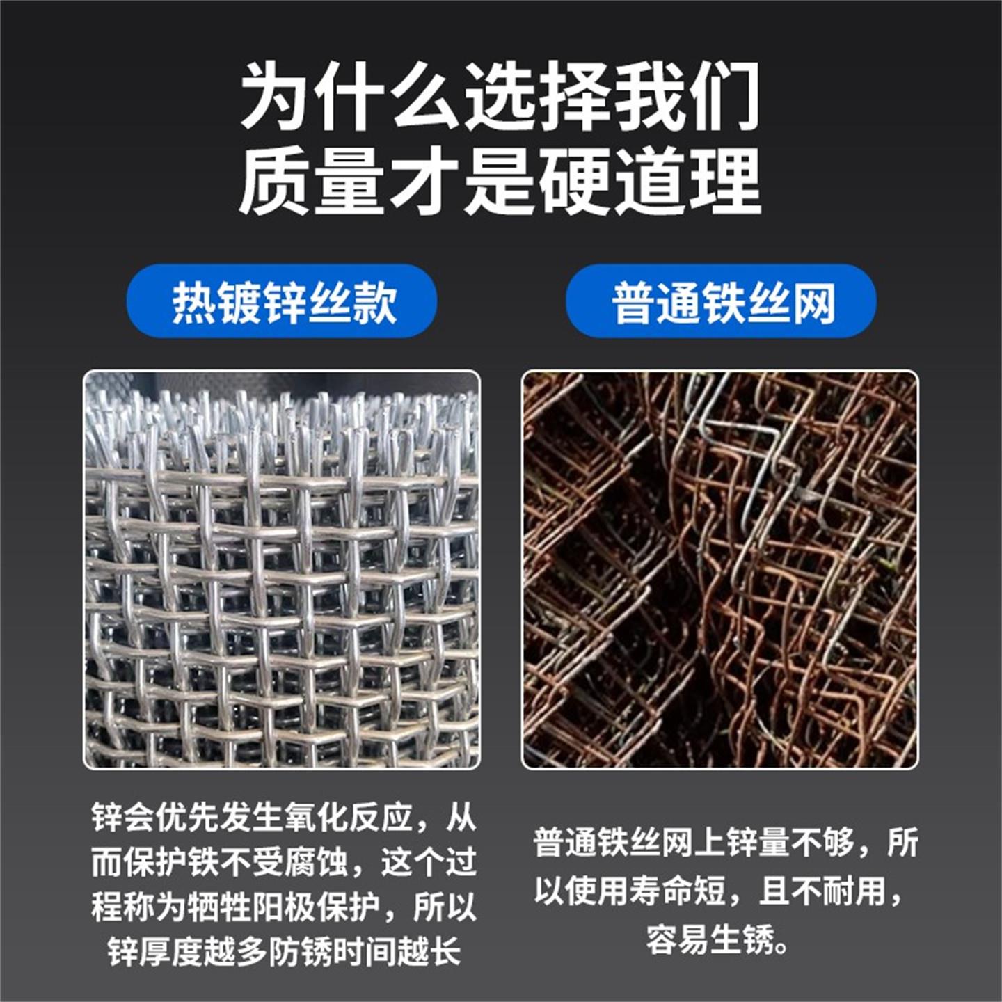 热浸镀锌钢丝网围栏养护殖编织筛网养猪养镀锌钢丝羊网网野猪加网