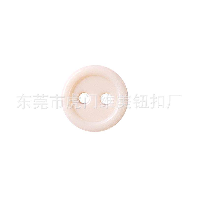 扣子 /批发娃娃8纽7 纽扣 服装毫米棉花用双孔毫米彩色现货圆形衣