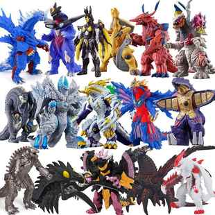 大号软胶怪兽 迪迦奈克赛斯布莱泽怪兽全系列 经典大怪兽系