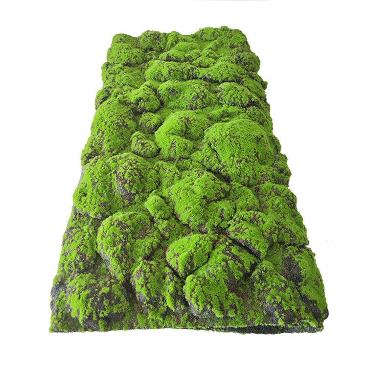 仿真青苔草坪植绒人造假苔藓草皮 绿植墙装饰软装地面橱窗婚庆造