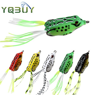 仿真路亚饵雷蛙假饵黑鱼专杀 双钩尖上翘 软饵浮水5g8g1g