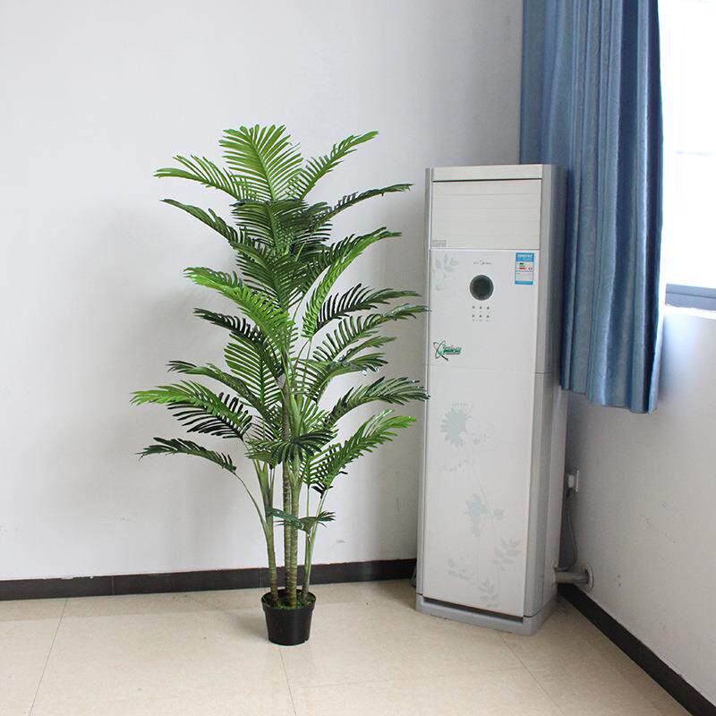 北欧仿真树香棕葵植被盆栽室内植物装饰大型香棕葵树盆景假树装饰