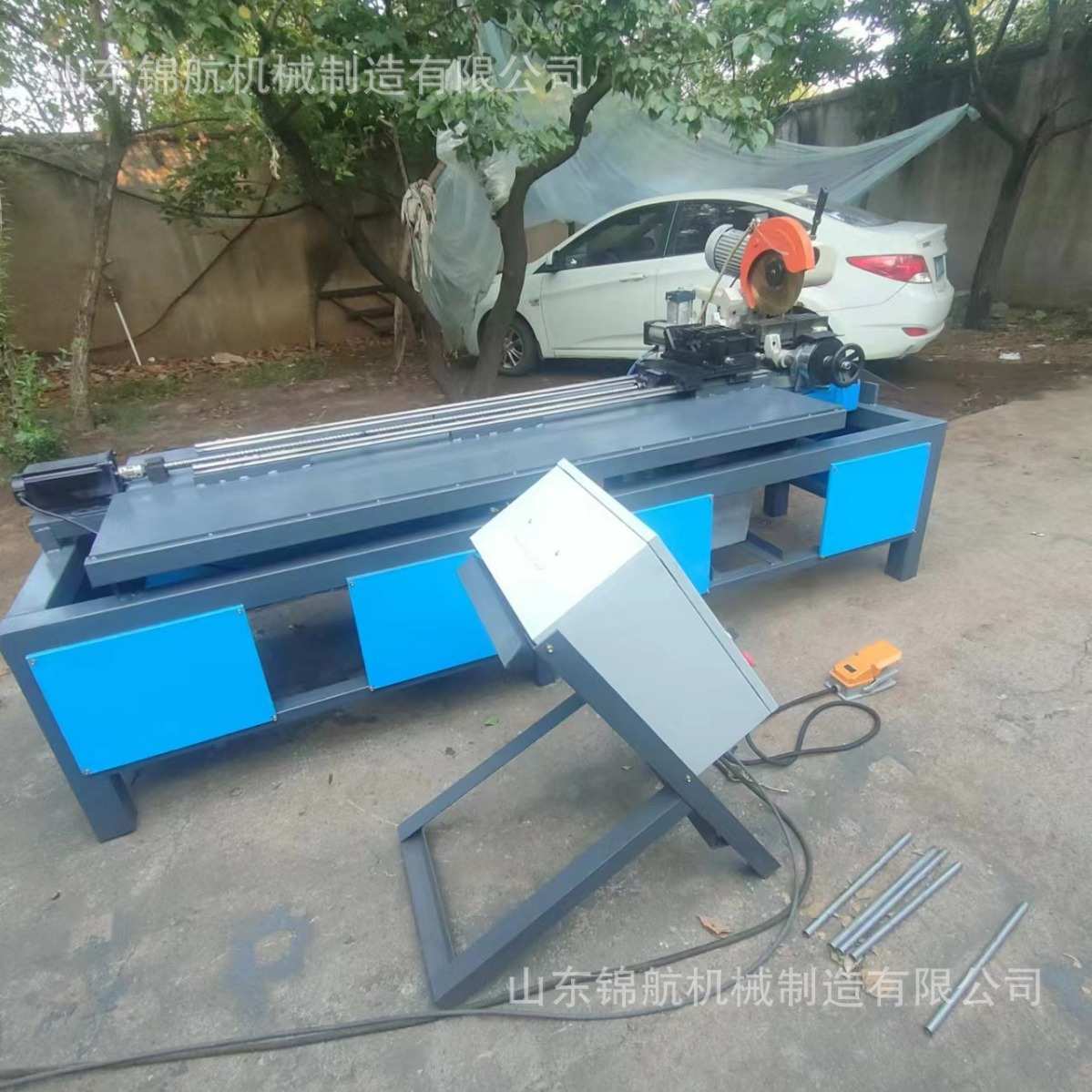 全自动铁管不锈钢圆管方管切割机 暴夹模具一次多个管材切管机