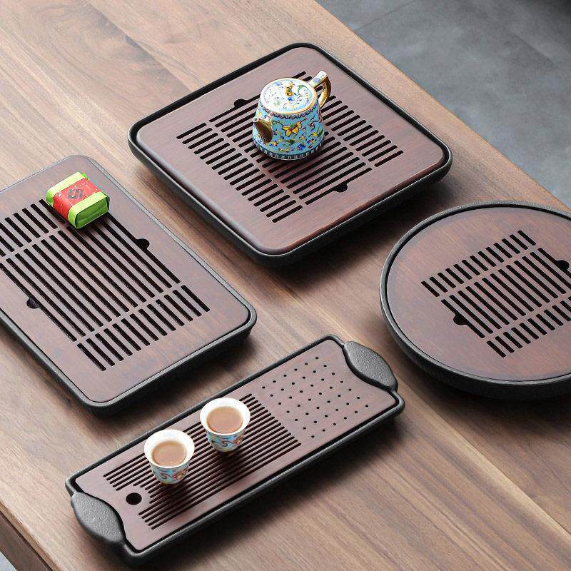 现代家用茶盘,小茶盘,简单易用的豪华功夫茶具,茶海沥茶桌,干