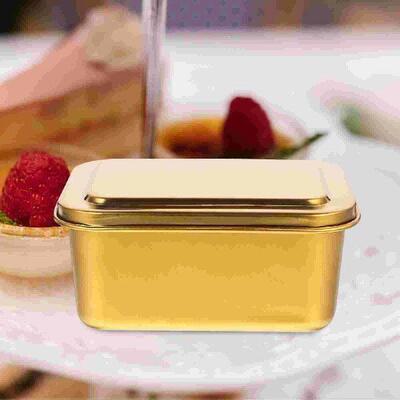 Cake Box Mousse Boxes Stainless Steel Holder Bakery