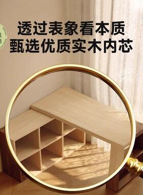 KVA实双人书桌木成人家用学习桌室卧长条桌子收纳柜一脑体可伸缩