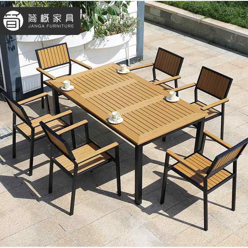 桌庭茶院塑木椅奶店咖啡22-6-14-厅餐凳桌子休闲酒店民宿多人户外,住宅家具,桌椅套件,淘宝优惠券,粉丝福利购,淘宝优惠卷