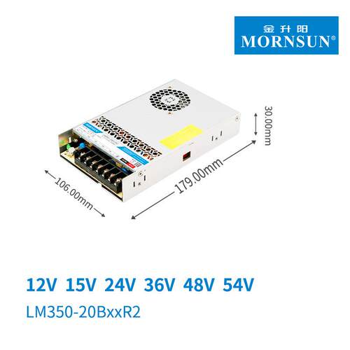 943源金升阳350W开关电M350-2024R2超小体积12v24v15vB36v48v54Lv