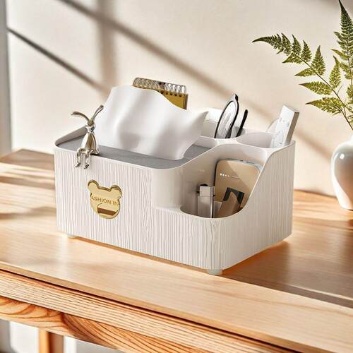 Luxury Tissue Box for Living Room, Home Desktop Organizer, M
