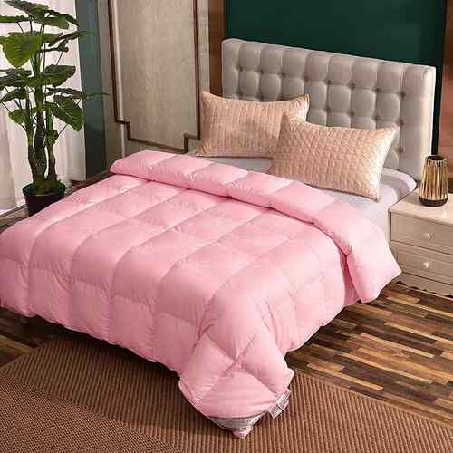 婚结用品花庆全棉提大红羽绒被壳半成品双婚层立体被壳0019成品