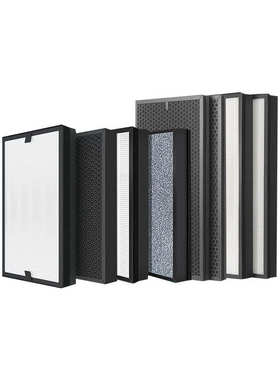 适配IAM空气净化器滤网M8/M7/M6/KJ500/KJ580/770/850过滤网滤芯