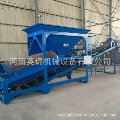 电动筛白灰分自动上料河沙筛沙英锦机  砂石厂机筛沙机