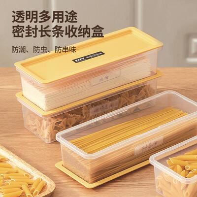 Home Dry Noodles Storage Box Kitchen Noodle Container Spaghe