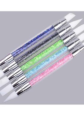 Nail Art Brush Sculpture Pen For Emboss Carving Tips UV Nail