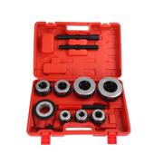 手动套丝机3分 2寸管子铰板手持镀锌管攻牙机塑料管轻型套丝工具