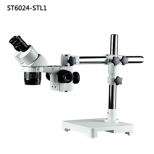 ST6024-STL6关节臂万向显微镜10倍20倍30倍40倍体视定倍两档变倍