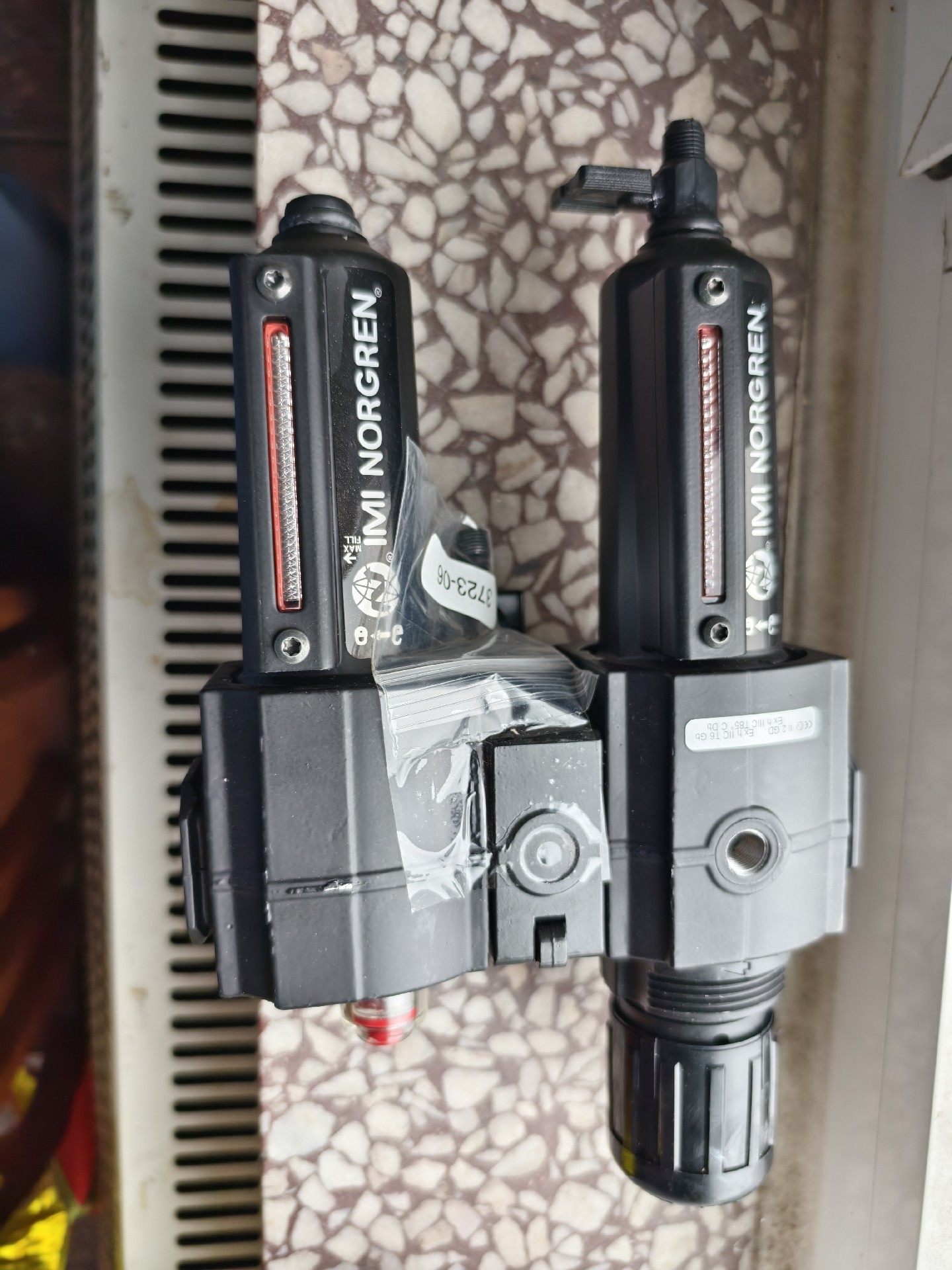 NORGREN诺冠全新原装气源双联件过滤调压器，型号：L73