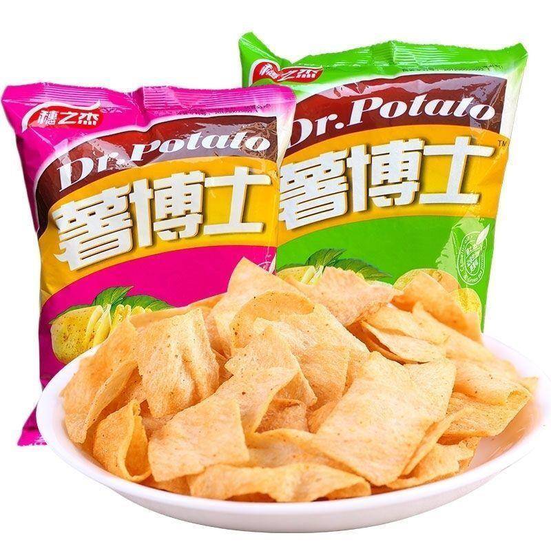 穗之杰薯博士薯片烧烤32食品怀旧膨化食品零食小吃休闲C