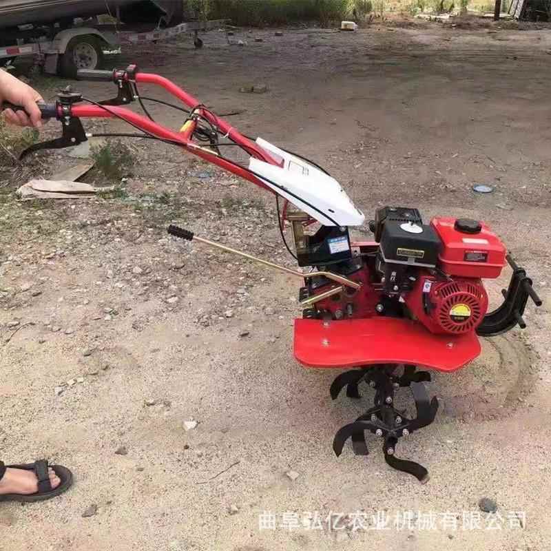 大马耕力柴油汽油旋DCE耕机扶手式两驱微垄机农用土地开沟耕地起