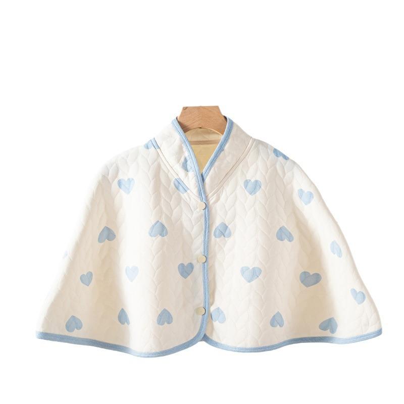 月子斗篷护肩空气甜美可爱月子服