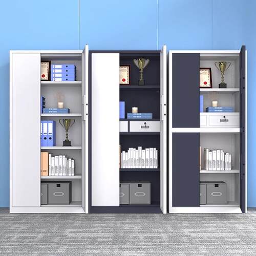 钢制电子密柜LDY-001指纹密码文柜办公财务案资料柜国宝锁档铁保