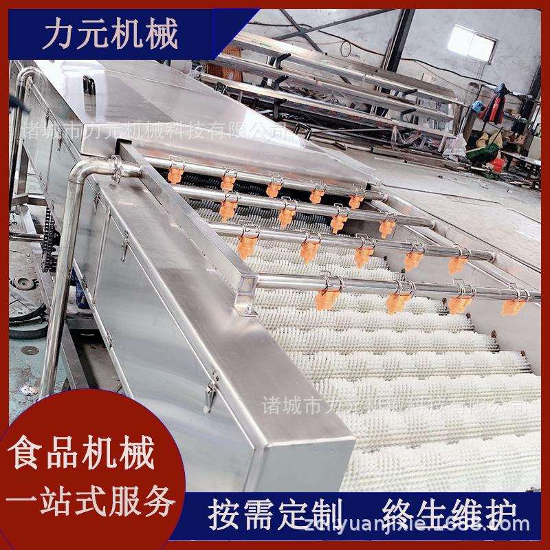 海螺去泥清洗机平行式毛辊清洗机海鲜贝壳毛刷清洗去泥沙清洗机