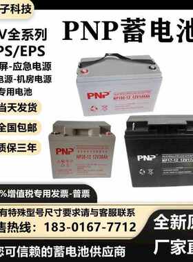 PNP蓄电池NP/NPG-12v17AH24AH38AH65AH100AH消防设备/直流屏系统