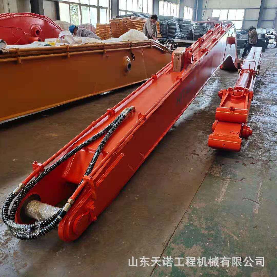 机械供应挖掘机拆楼臂加长臂用于挖深刷坡钩机长臂