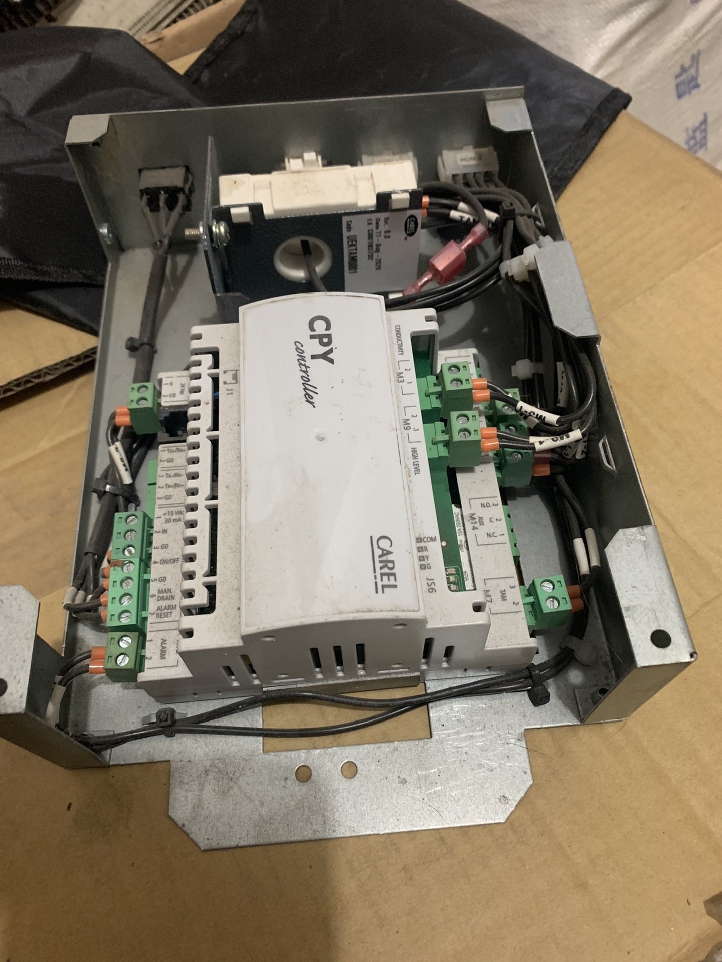 CAREL卡乐CPY控制器/UEKTAM0001互感器 拆机