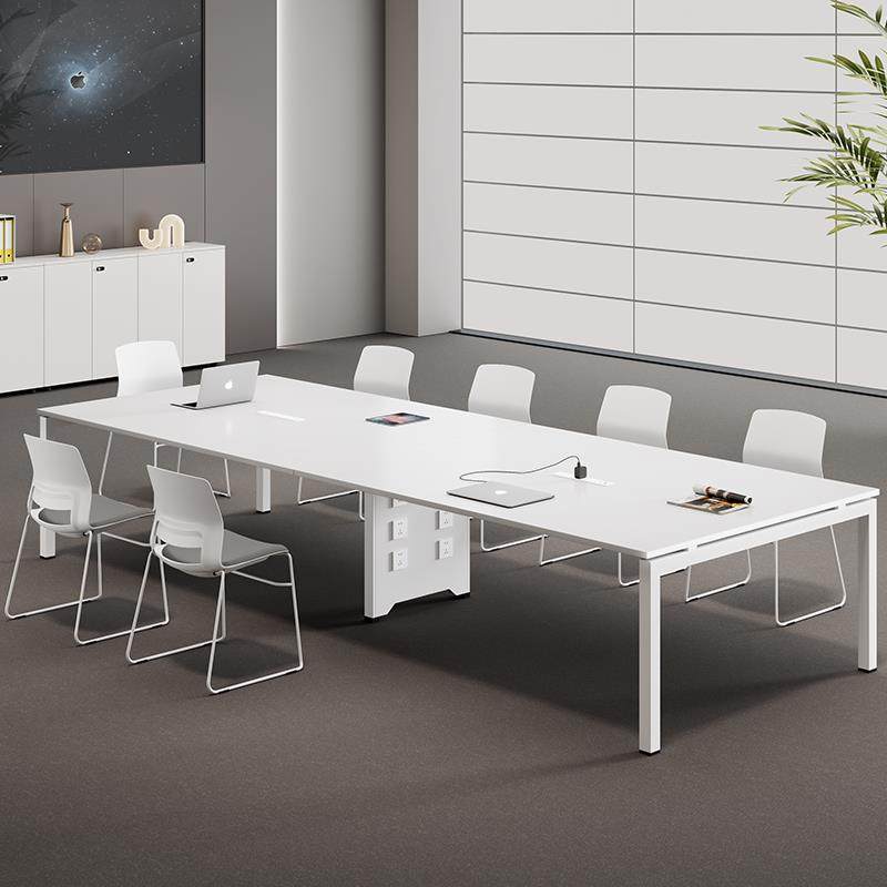 会议桌简约现代长桌长条桌办公家具培训桌长方形会议室桌椅组合,商业/办公家具,会议桌,淘宝优惠券,粉丝福利购,淘宝优惠卷
