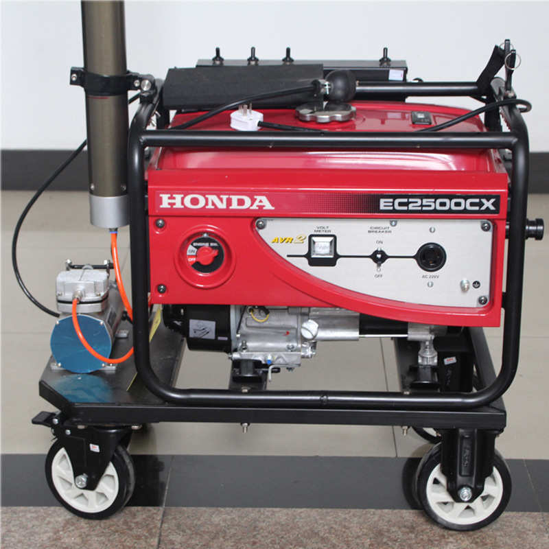 气动升降照明自动发电机一体移动灯场地装置照明车2kw5kw gad506f